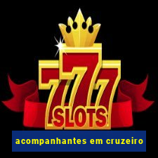 acompanhantes em cruzeiro